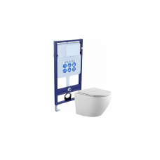 Комплект инсталляции с подвесным унитазом AQUATEK с сиденьем SET AQUATEK ЕВРОПА Комплект инсталляции с подвесным унитазом AQUATEK с сиденьем SET AQUATEK ЕВРОПА